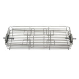 Maxbell  Stainless Steel Grill Basket BBQ Rotary Oven Cage Rack Large for 30-42L Oven