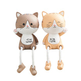 Max Creative Resin Hanging Foot Ornament Desktop Figurine Cat