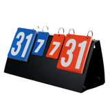 Maxbell Score Board Scoring Board Table Scoreboard for Basketball Baseball Soccer