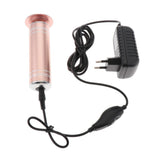 Max Electric Foot File Cracked Heels Dead Skin Callus Remover Feet Grinder Gold