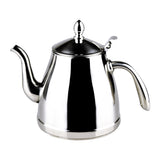 Max Stainless Steel Tea Kettle Tea Pot Teapot Teaware for Induction Cooker 1.5L