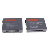 Maxbell 10/100M Singlemode 25KM Simplex SC Fiber Optic to  Ethernet Converter EU