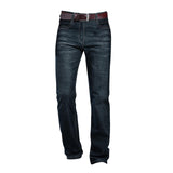 Maxbell Denim Jeans Pants Trouser Jogging Trendy Relaxed Fit Mens Straight Fit Jeans Black 32