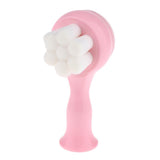 Maxbell Silicone Facial Cleanser Massager Deep Pore Cleansing Face Brush Pink