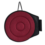 Max 360 Degree Soft Rotating Cushion Car Seat Swivel Chair Pad Red Circle