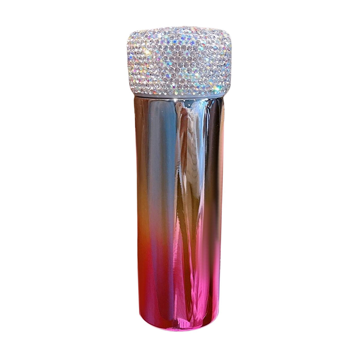 Maxbell Stainless Steel Bling Tumbler Refillable Bling Cups for Women Picnic Office