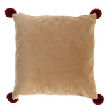 Max Solid Pure Color Pillowcases Home Decor Pillow Case 18x18 Inch Brown