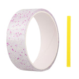 Maxbell Transparent Glitter Nano Tape Picture Mount Tape Funny Blow Bubbles Balloons 1mx3cmx1mm Pink