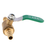Max 1/4 " Water / Air Fuel Gas Line Closing 8mm Motorized Ball Valves Thickened Ball Valve Double Head 8mm