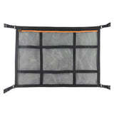 Maxbell Car Ceiling Cargo Net Pocket Car Storage Mesh Organizer for Van Camping Orange