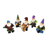 Maxbell 5x Fairy Miniature Figurine Garden Ornament Yard Decor House Accessories