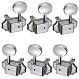 Max 3L 3R Tuning Pegs String Tuners Round Heads for Acoustic Electric Guitars