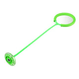 Maxbell Skip Ball Outdoor Exercise Fitness Toys Ankle Ring Swing Ball for Kid Green