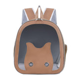 Maxbell Dog Backpack Carrier for Dogs Puppy Rabbits Carrying Bag for Camping Outdoor brown