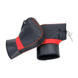 Maxbell Windproof Motorcycle Handlebar Muffs Soft Warm Winter for Snowmobile 35cmx28cm
