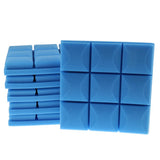 Max Maxb 6 Pcs Sound Absorption Foam Panel Studio Soundproofing Foam for KTV Blue