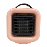 Maxbell Desktop Heater Fan Air Conditioner Office Home Desktop Winter Warmer JP Pink