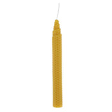 Maxbell Beeswax Candles Long Candles Hand Made Honeycomb Taper Wedding Decors Yellow