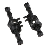 Max Front and Rear Axle Housing Shell For Traxxas TRX4 1/10 RC Cars  Black