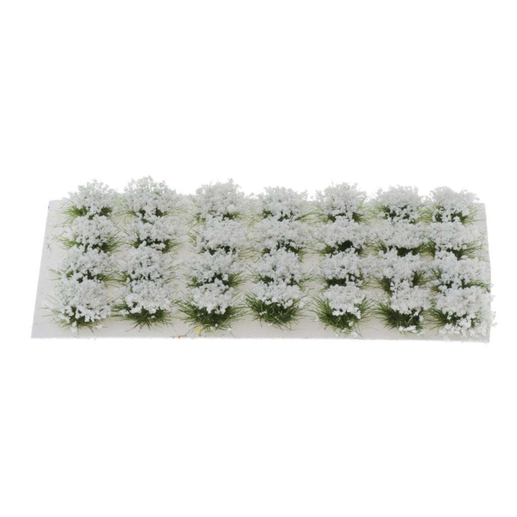 Max 8mm 1/72 1/48 1/35 Studio Grass Tufts for making military White