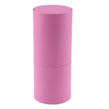 Max PU Empty Storage Container Lipstick Tweezer Makeup Brush Holder Box Pink