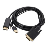 Maxbell VGA to DisplayPort Cable 1.8M Male to Male Converter for PC Monitor Laptop