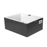 Maxbell Acrylic Reptiles Terrariums Feeding Box for Turtle Snake Frog Small Animal