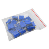 Maxbell 15pcs 100ohm-1M ohm Variable Resistor Multiturn Trimming Potentiometer Kit