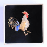 Maxbell Lovely Crystal Cock Rooster Brooch Christmas Birthday Jewelry Collar Pin