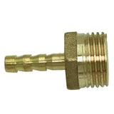Maxbell 1x Brass Barbed Hose Fitting Connector Adapter with Male Pipe 6mm Barb Dia