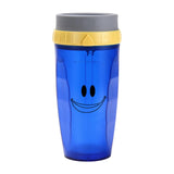 Maxbell juice Cups French Coverless Cup for Indoor Outdoor Camping Hiking Smile face