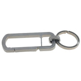 Maxbell Titanium Alloy Key Chain Ring Carabiner Hook Belt Buckle Outdoor Tools 28mm