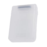 Maxbell 3.5 inch IDE SATA Hard Disk Drive HDD Case Protective Protection Storage Box White