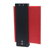 Max 125mm Irregular Profile Measuring Gauge Contour Duplication Gauge - Red