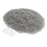 Max 1000pcs 5cm DIY Beads Chain Decor Bracelet Crafts Making Material silver