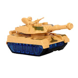Maxbell Universal Electric Tank Toy Birthday Gifts Battery Powered for Children Yellow