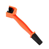 Maxbell Motorcycle Chain Cleaning Brush Chain Cleaning Brush for Mountain Bike Orange