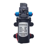 Max 24V 60W Electric Diaphragm Self Priming Pump f/Cleaning watering B Interface