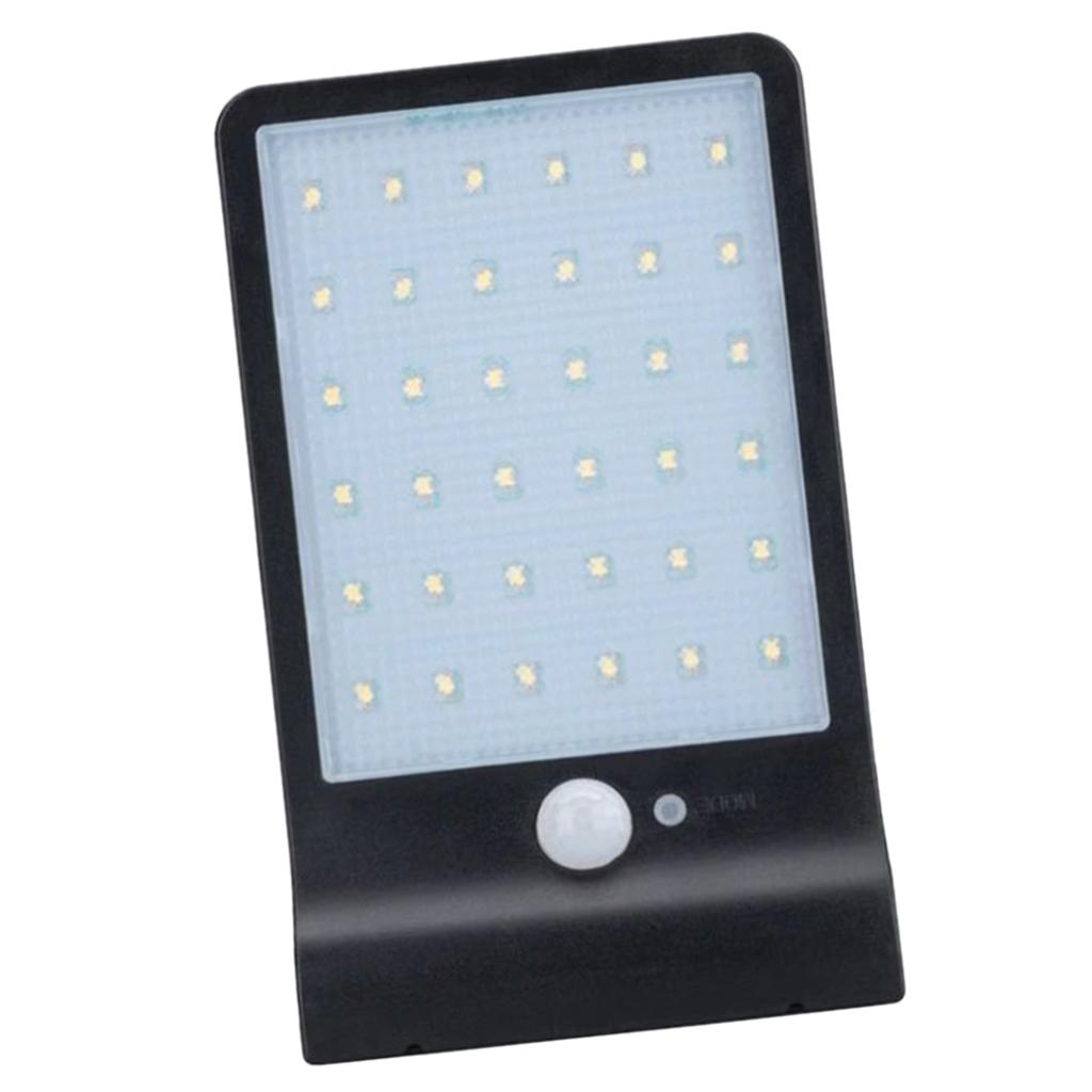 Maxbell Solar Lamp Outdoor Sensor courtyard lamp integrated LED street lamp Black