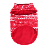 Maxbell Maxbell Dog Fleece Vest Sweater Jacket Warm Clothes Comfortable Dog Winter Coats Red