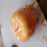 Maxbell Double Layered Candy Tray Dessert Plates Storage box for Decorative Orange