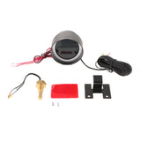 Max Maxb DC 12V/24V Car LCD Digital Voltmeter Water Temp Gauge Meter with Sensor 12mm