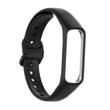 Maxbell Adjustable Silicone Band Watch Bands Wristbands fits Galaxy Fit 2 Black