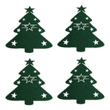 Maxbell 4x Cutlery Organizer Pouch Tableware Forks Pockets Bags for Decoration