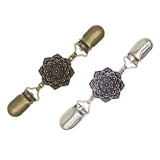 Maxbell 2x Vintage Sweater Shawl Clips Cardigan for Women Girls wearing Gift Dresses