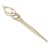 Max Fashion Women Celtic Knot Hair Pin Fork Celtic knot bronze