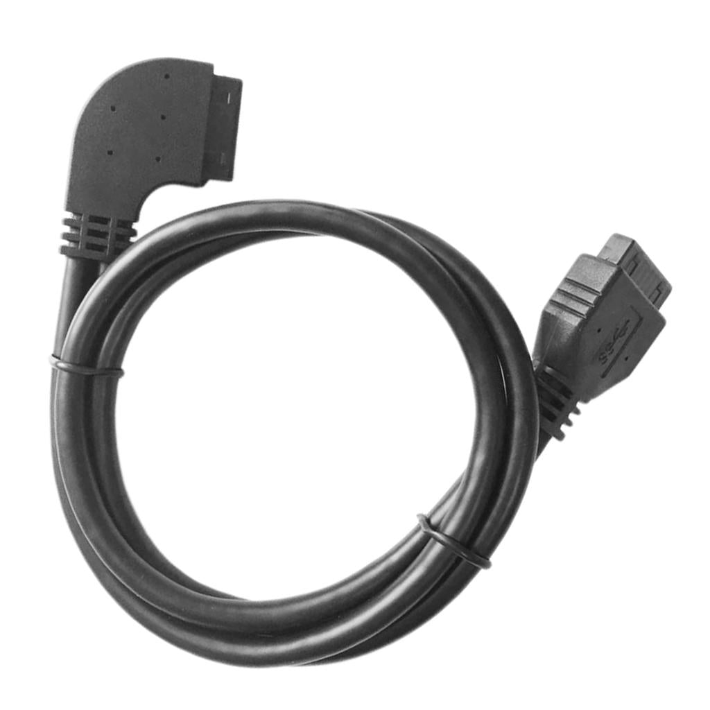 Max Computer Motherboard Mainboard 20P Elbow 50cm USB3.0 Extension Cable