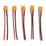 Maxbell XT60 Male Female Plug for RC Lipobattery 5pcs Female Connector with Wire