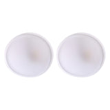 Maxbell 2 Pieces Women Insert Bra Pads Sports Cups Bra Insert Comfy for Yoga Sports White