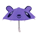 Maxbell Colorful Cartoon Mini Umbrella Fit for 18" Doll Clothes Accessories Purple